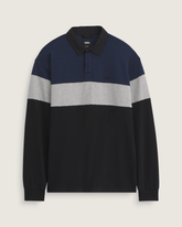 Vans Andy Rugby Long Sleeve Shirt in Black